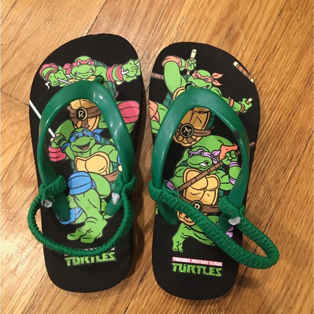 Ninja Turtles Kids Flip Flops